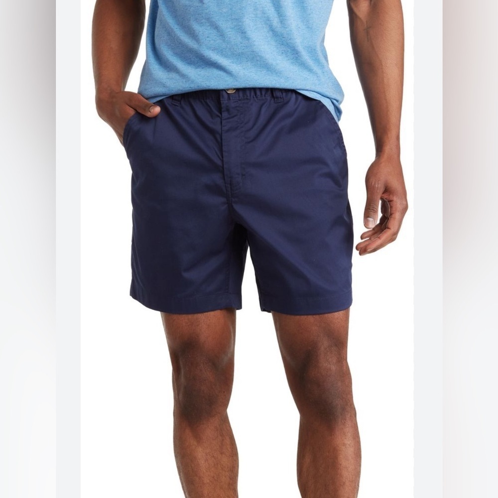 Abound e waist work shorts blue